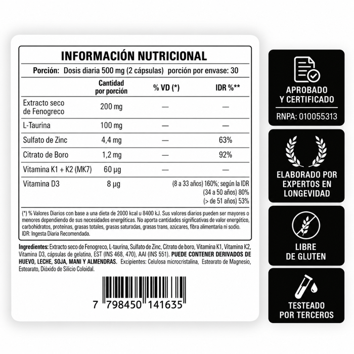 Omen Prime: Apoyo Natural de Testosterona