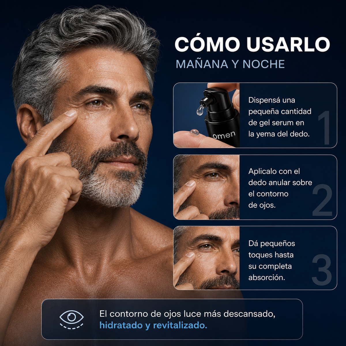 Revitalizante de Contorno de Ojos (Anti-Cansancio) - 30ml